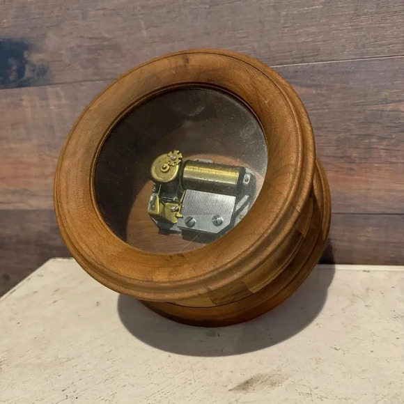 Vintage Reuge Swiss Musical Movement Music Box Edelweiss Lara’s Theme - Picture 1 of 7